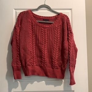 Pink/ red sweater